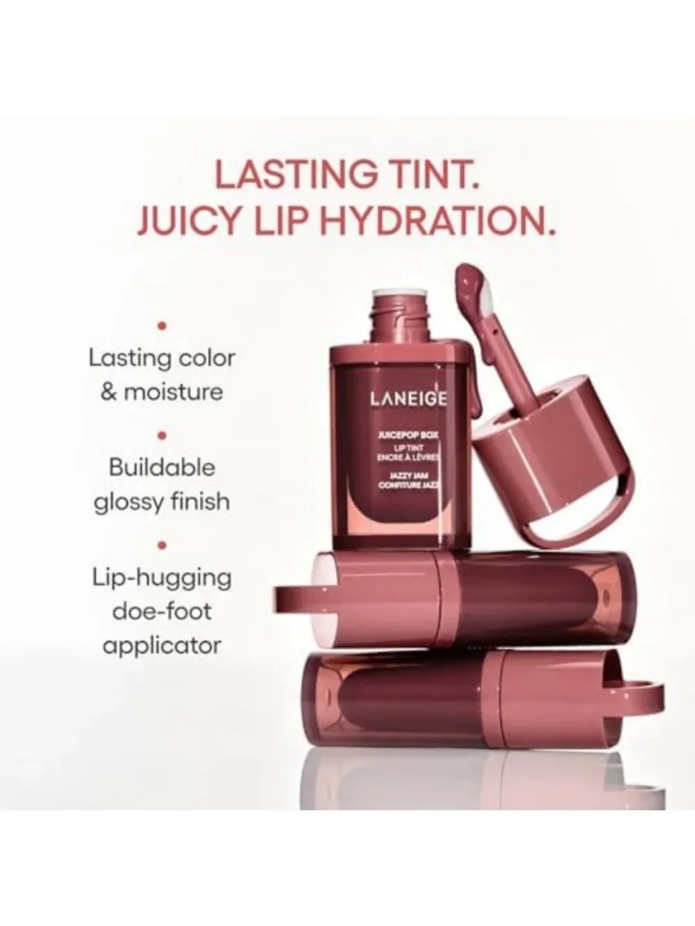 Juicy Color Lip Tint | Hydrating & Lightweight | Buildable Shine | K-Beauty